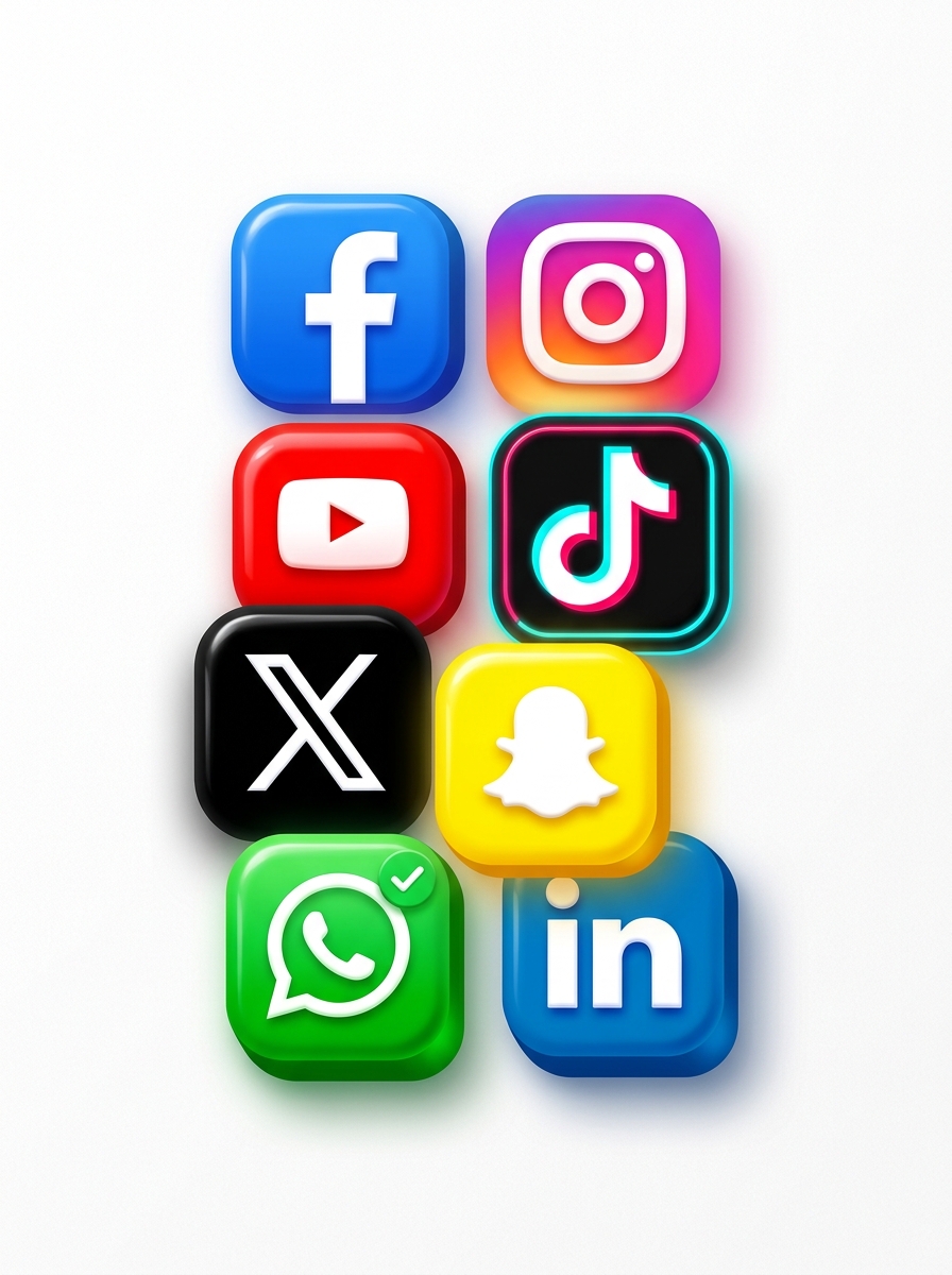 Social Media Marketing — Instagram, Facebook, YouTube, TikTok, WhatsApp
